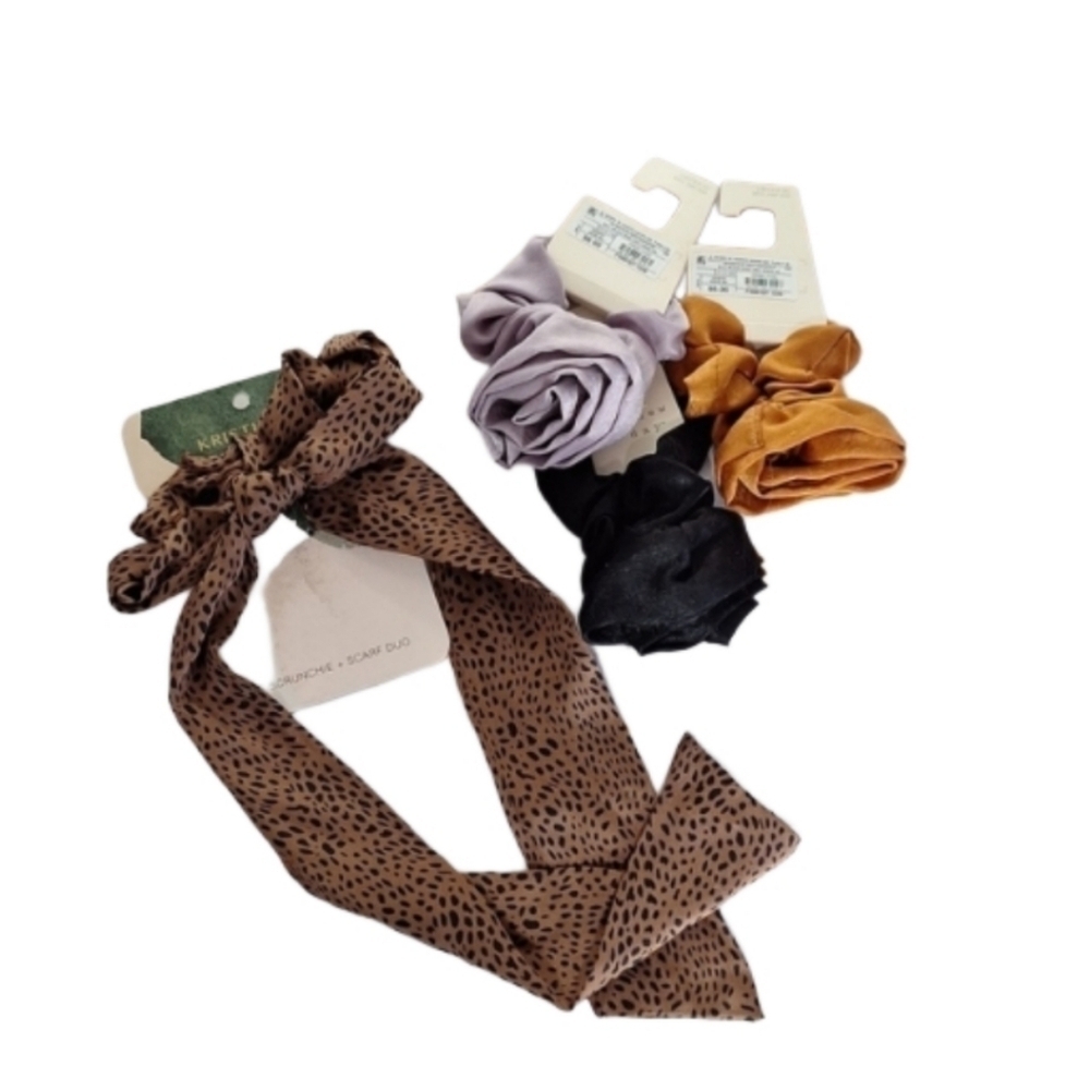 A New Day and  Kristiness Scrunchies Hair Scarf